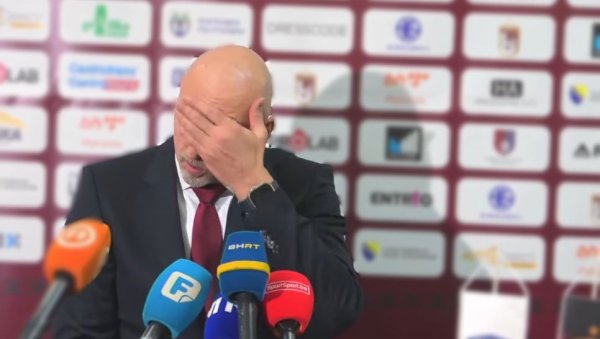 ИЗГУБИЛИ СМО ДВА ИГРАЧА! Саша Обрадовић после Босна - Звезда, а пред дерби: Ово је најгора ситуација од почетка сезоне!