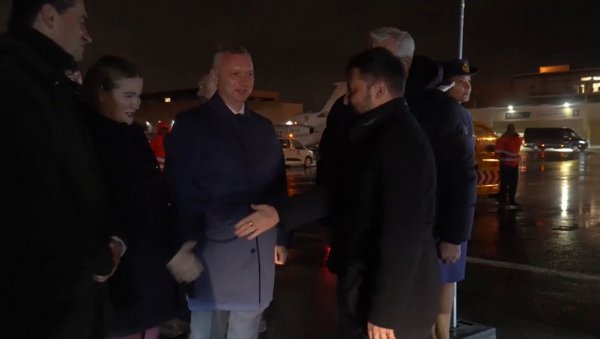 ЗЕЛЕНСКИ СТИГАО У БРИСЕЛ: Предстоје разговори са Рутеом, Фон дер Лајен и Коштом (ВИДЕО)