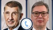 VUČIĆ RAZGOVARAO SA BABIŠOM: Čestitao mu na imenovanju za premijera Češke