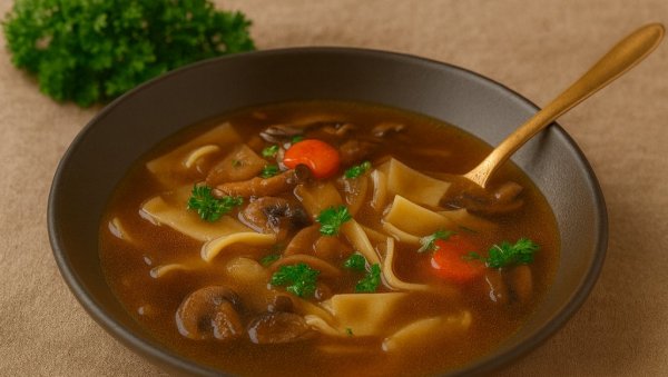 ЧОРБА ОД ПЕЧУРАКА СА РЕЗАНЦИМА: Одличан рецепт за посну чорбу