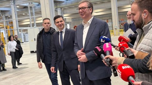 OVO MENJA KRVNU SLIKU NIŠA Vučić na otvaranju fabrike Ariston Climate Solutions: Od ovakvih fabrika grad živi (VIDEO)