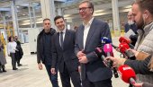 Predsednik Vučić na otvaranju fabrike Ariston Climate Solutions u Nišu (VIDEO)