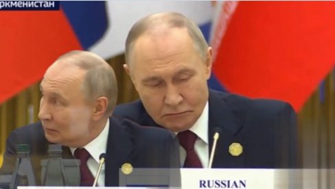 PUTINU BILO OČITO NEPRIJATNO: Ruskog predsednika pred NATO liderima izdao mikrofon (VIDEO)