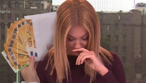 MOŽDA OVO NISAM SMELA DA KAŽEM! Voditeljki se omaklo - usred jutarnjeg rekla koliko novca ima na računu