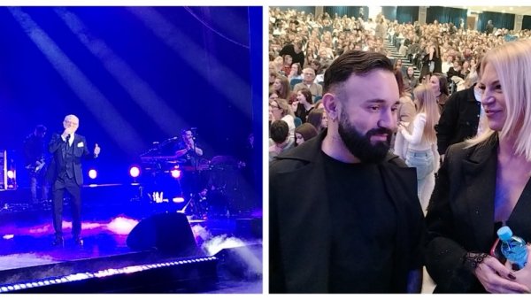 ДОШЛИ НА ЧАС МУЗИКЕ: Катарина Сотировић и Филип Митровић уживали на концерту Жељка Самарџића (ФОТО)