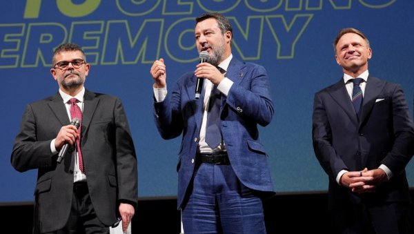 САЛВИНИ ПОРУЧИО: Не подржавам Путина, али санкције Русији наносе штету Европи