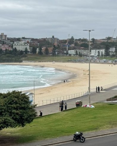 СПЕЦИЈАЛИЗОВАНИ ИЗРАЕЛСКИ ТИМ СТИГАО НА ПЛАЖУ БОНДАЈ: Траже делове тела и сваку влас траве на којој има крви