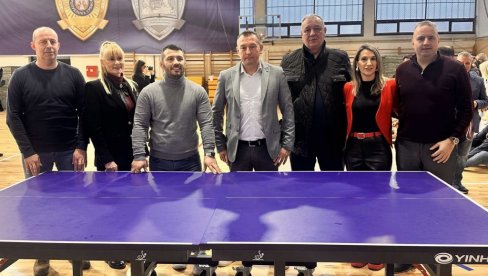 СЈАЈНА САРАДЊА: Спортски савез Србије у посети припадницима МУП