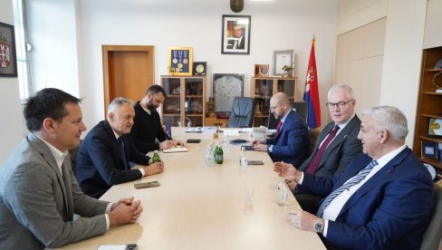 ОЛИМПИЈАДА У ПРВОМ ПЛАНУ: Одржан први састанак председника Олимпијског комитета Србије Дејана Томашевића и министра спорта Зорана Гајића