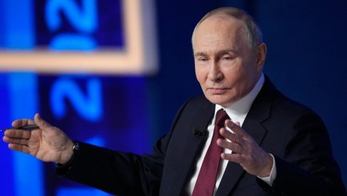 ОДНОСИ СА ЕВРОПОМ У КРИЗИ НЕ НАШОМ КРИВИЦОМ Путин: Русија никада није одбијала обнављање тих односа