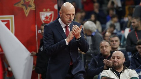 TO JE NEŠTO SA ČIME ŽIVIMO VEĆ NEKO VREME... Saša Obradović pred meč Crvena zvezda - Cedevita Olimpija