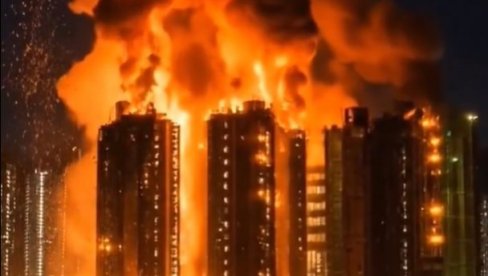 BROJ ŽRTAVA PORASTAO NA 161: Požar u Hongkongu zahvatio sedam solitera (FOTO/VIDEO)