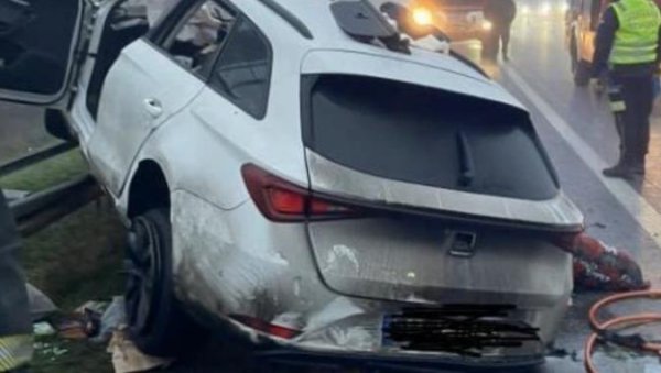 КРЕНУЛИ КУЋИ, ПА КОД УМЧАРА СЛЕТЕЛИ У СМРТ: Познато ко је страдао у саобраћајној несрећи на ауто-путу ка Нишу