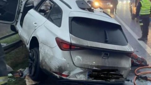 KRENULI KUĆI, PA KOD UMČARA SLETELI U SMRT: Poznato ko je stradao u saobraćajnoj nesreći na auto-putu ka Nišu