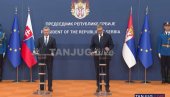 DOGOVORILI SMO NAČINE VOJNE SARADNJE, RAZGOVARALI SMO I O ENERGETICI Vučić nakon sastanka sa liderom Slovačke Pelegrinijem
