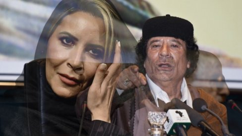 KO JE GADAFIJEVA JEDINA KĆI? Muž i dete joj poginuli, ona se zaklela na svetu (FOTO)