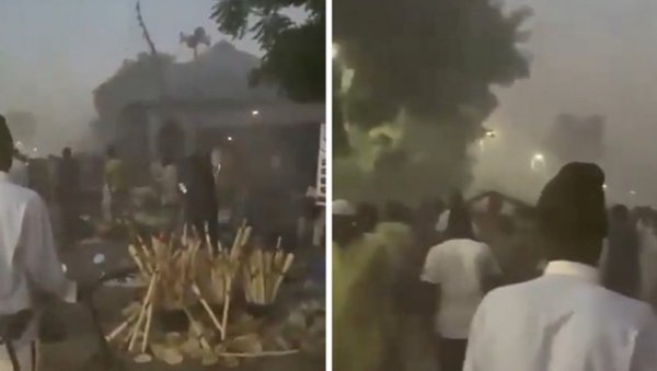 (УЗНЕМИРУЈУЋИ ВИДЕО) БОМБАШКИ НАПАД ТОКОМ МОЛИТВЕ: Има мртвих, власт ћути