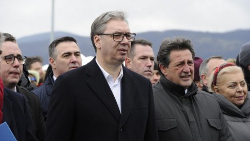VUČIĆ OTVORIO JUČE NOVU DEONICU MORAVSKOG KORIDORA: Srbija može sve da uradi