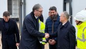 ОВО ЋЕ БИТИ МОСТ ЛЕПОТИЦА: Вучић обилази радове на изградњи Новог савског моста (ВИДЕО)