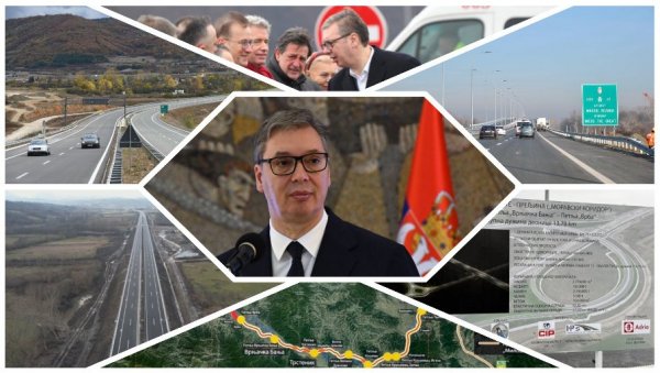 ВУЧИЋЕВА ДЕЦЕНИЈА Године изградње, резултата: Док су бивше власти обећавале, Вучић је обнављао земљу - више путева него за 67 година