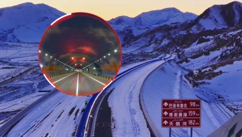 Otvoren NAJDUŽI TUNEL na svetu - Kinezi proburazili planinu! Skraćuje put za 4 sata (VIDEO/FOTO)