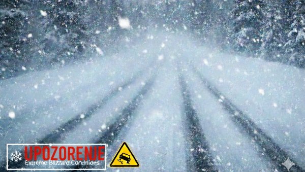 СНЕГ ЋЕ ПАДАТИ НЕПРЕКИДНО 96 САТИ Стиже звер са истока и доноси значајно захлађење, ледени талас креће тачно од овог датума