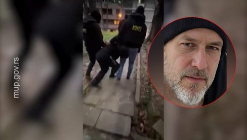 NAJNOVIJI SNIMCI HAPŠENJA NAPADAČA SA NOVOG BEOGRADA: Zverski izbo ženu devet puta pred detetom, pogledajte kako ga policija odvodi (VIDEO)