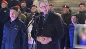 TEŠKO JE BILO ODGOVORITI NA SVE BRUTALNE LAŽI BLOKADERA Vučić: Lagali su da je dečak u Valjevu ubijen, izmislili su  laž zvučnom topu