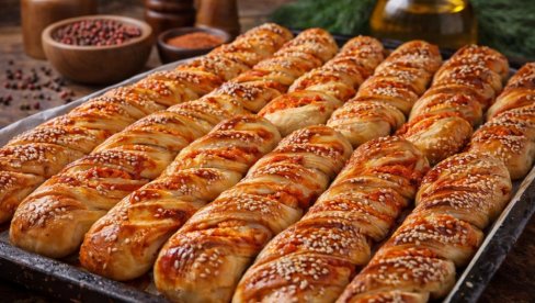 LISNATI ŠTAPIĆI SA PICA NADEVOM: Ukusan izbor za svaku priliku