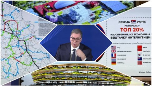 SLEDEĆA GODINA BIĆE NAJBOLJA U ISTORIJI NAŠE ZEMLJE! Vučić na godišnjoj konferenciji najavio potpuno drugačije lice Srbije (VIDEO)