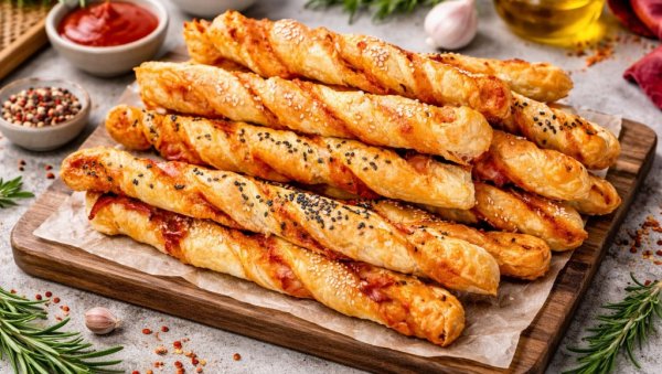 ШТАПИЋИ СА СЛАНИНОМ И СИРОМ: Идеја за брзу ужину