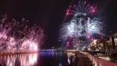НОВА 2026: Спектакуларни петнаестоминутни ватромет у Београду на води (ФОТО)
