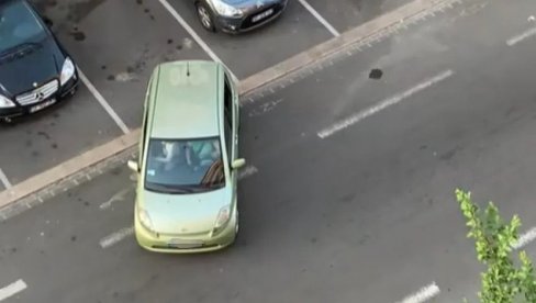 ДОБИО ДОЗВОЛУ НА ЛУТРИЈИ?! Муке живе - снимак паркирања обишао свет (ВИДЕО)