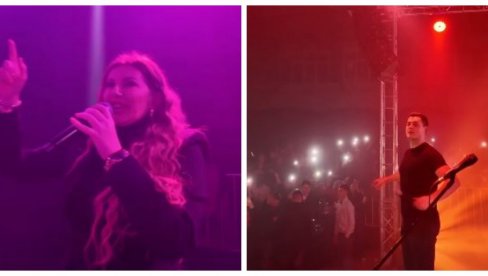 ОБОРИЛИ СОПСТВЕНИ РЕКОРТ У КУПРЕСУ: Вики Миљковић и Нермин Хаџић направили спектакл на дочеку Нове године (ФОТО)