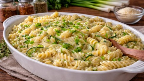 KREMASTA PASTA SA TIKVICAMA: Brza i lagana večera