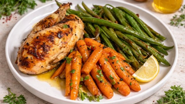 ПЕЧЕНА ПИЛЕТИНА СА БОРАНИЈОМ И ШАРГАРЕПОМ: Рецепт за лаган и укусни оброк