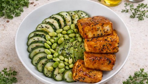EDAMAME SA TOFUOM: Recept za lagan i ukusan obrok