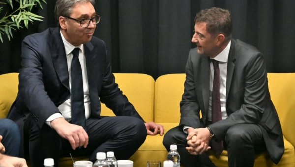 ВУЧИЋ РАЗГОВАРАО СА ГРАДОНАЧЕЛНИКОМ МОСТАРА: Значај сарадње на локалном нивоу (ФОТО)