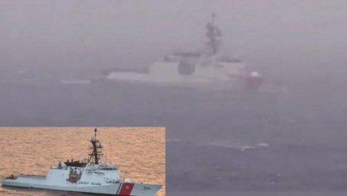 ОПАСНА ИГРА НА АТЛАНТИКУ: Руски ратни бродови штите танкер док га Америка прати већ 16 дана