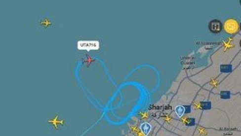 РУСКИ АВИОН ПОСЛАО СИГНАЛ ЗА УЗБУНУ: Више од 200 људи у њему, сви страхују од најгорег