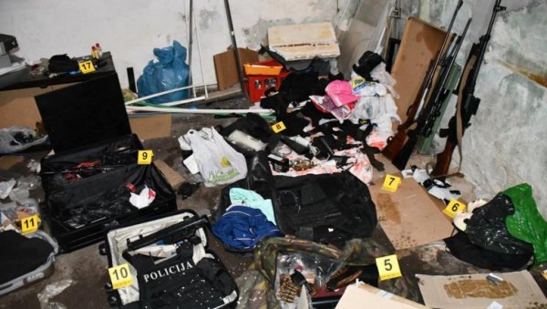 АРСЕНАЛ ЧУВАН ЗА КАВЧАНЕ? Фитнес тренеру 30 дана притвора због велике количине оружја скриване у Земуну