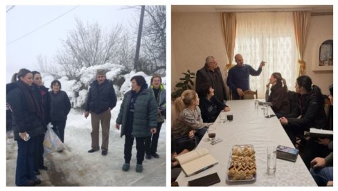 МИНИСТАРКА МЕСАРОВИЋ У ЛОЗНИЦИ И КРУПЊУ Нема спавања, не стајемо док сва домаћинства не добију струју (ФОТО)