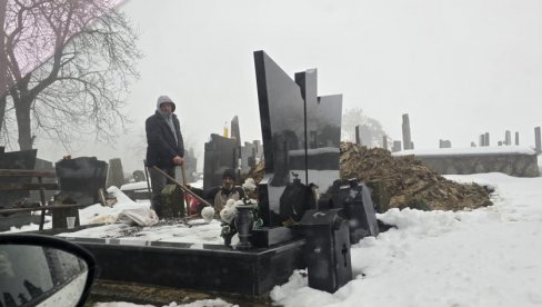 UMESTO DA SE OKUPIMO NA NEKOM VESELJU, SUDBINA JE UDESILA DA GA POSLEDNJI PUT ISPRAĆAMO: Na seoskom groblju sahranjen junak Stefan Ivanović