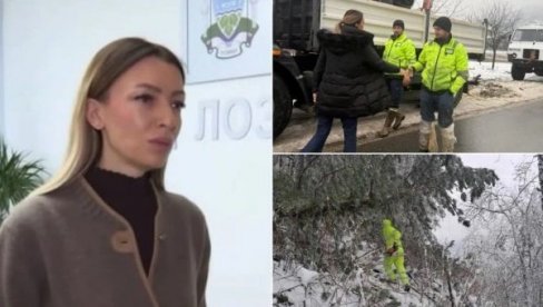 OŠTEĆENJE U IVANJICI SE OTKLANJA Ministarka Mesarović: Moramo biti uz svoju državu, danima se mučimo da otklonimo kvarove