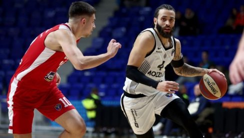 ПАРТИЗАН СЛАВИО У ЦРНОЈ ГОРИ! Црно-бели бољи од Студентског центра у 14. колу АБА лиге