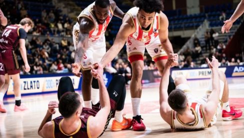 ЗВЕЗДА БАШ НЕРВИРАЛА ДЕЛИЈЕ: Црвено-бели у скроз неочекиваном трилеру победили Босну у АБА лиги - и то како!