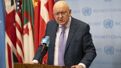 PREDLAŽU DA SE ZAŽMURI NA AGRESIJU SAD I IZRAELA Nebenzja: Rezolucija se može protumačiti kao dozvola za nastavak napada na Iran