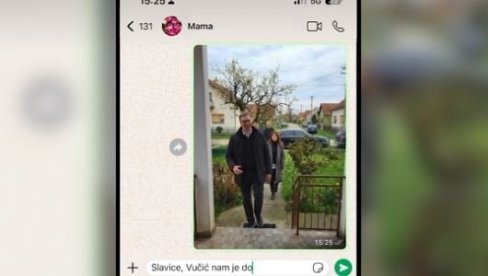NAJVIRALNIJI VIDEO U SRBIJI: Slavice, Vučić nam je došao malopre! (VIDEO)