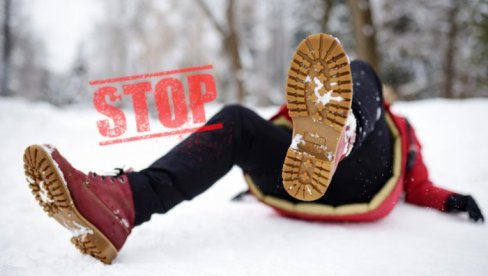 КАКО СЕ ПРАВИЛНО ХОДА ПО ЛЕДУ: Не држите руке у џеповима, не правите нагле покрете и благо савијте колена