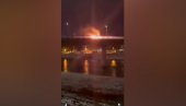 ДЕЦА ПОЛИВАЛА БЕНЗИНОМ И ПАЛИЛА МОСТ У ЧАЧКУ: Језиве сцене након дочека српске Нове године